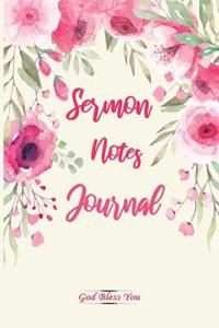 Sermon Notes Journal