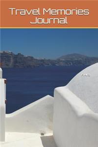Travel Memories Journal