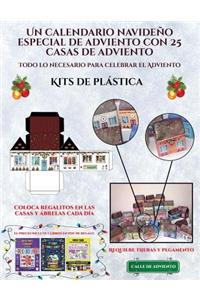 Kits de plástica (Un calendario navideño especial de adviento con 25 casas de adviento)