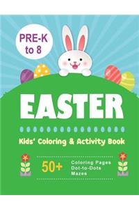 Easter Kids' Coloring & Activity Book