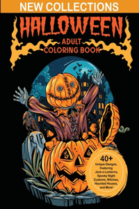 Halloween Adult Coloring Books