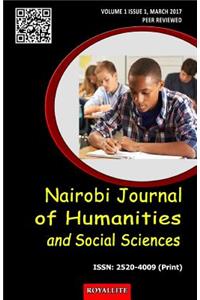 Nairobi Journal of Humanities and Social Sciences