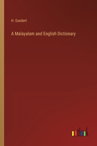 Malayalam and English Dictionary