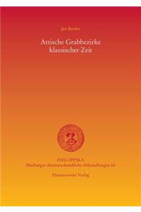 Attische Grabbezirke Klassischer Zeit