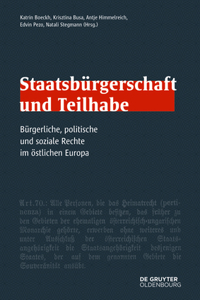 Staatsbürgerschaft Und Teilhabe