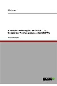 Haushaltssanierung in Osnabrück - Das Beispiel der Wohnungsbaugesellschaft OWG