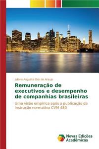 Remuneração de executivos e desempenho de companhias brasileiras