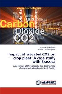 Impact of elevated CO2 on crop plant