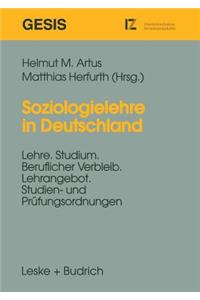 Soziologielehre in Deutschland