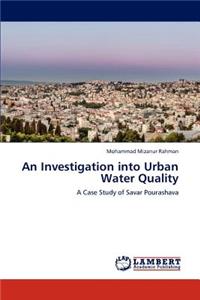 Investigation into Urban Water Quality