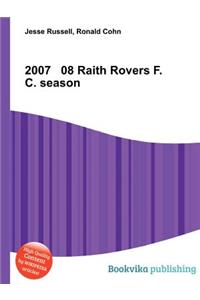 2007 08 Raith Rovers F.C. Season