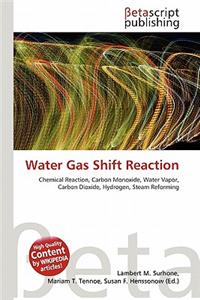 Water Gas Shift Reaction