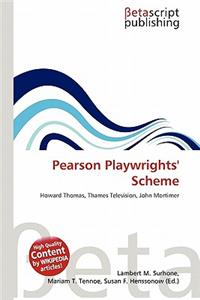Pearson Playwrights' Scheme