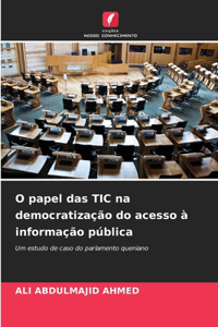 O papel das TIC na democratização do acesso à informação pública