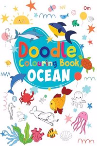 Colouring Book: Doodle Colouring Book Ocean