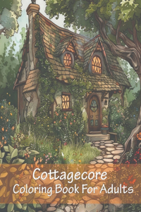 Cottagecore Coloring Book for Adults