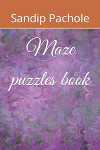 Maze puzzles book