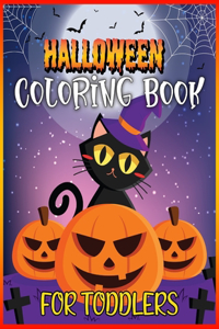 Halloween Coloring Book For Toddlers