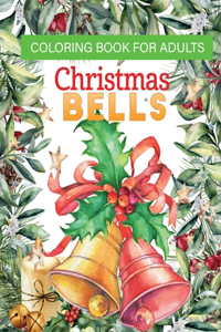 coloring book for adults Christmas bells