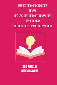 Sudoku is Exercise For the Mind