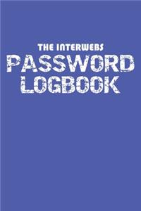 The Interwebs Password Logbook