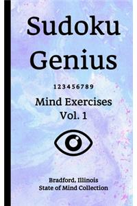 Sudoku Genius Mind Exercises Volume 1