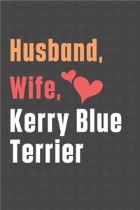 Husband, Wife, Kerry Blue Terrier