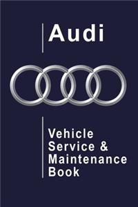 Audi Vehicle Service and Maintenance Book