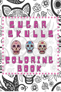 Sugar Skulls Coloring Book