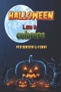 Halloween - Libro da colorare per bambini 4-8 anni