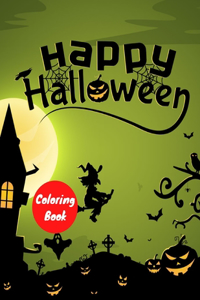 Happy Halloween Coloring Book