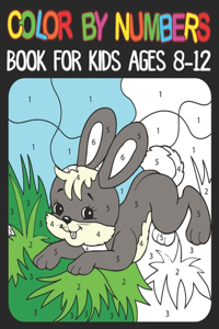 Color By Numbers book For Kids Ages 8-12