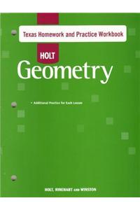 Holt Geometry: Homework and Practice Workbook Geometry