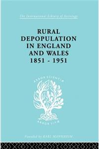 Rural Depopulation in England and Wales, 1851-1951