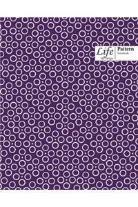 Ringed Dots Pattern Composition Notebook