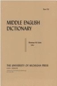 Middle English Dictionary