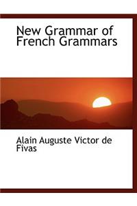 New Grammar of French Grammars