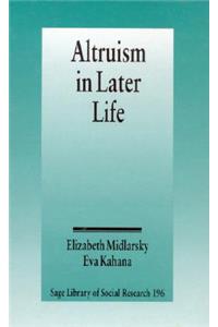 Altruism in Later Life