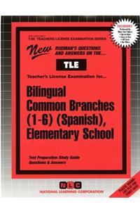 Bilingual Common Branches (1-6) (Spanish), Elementary School