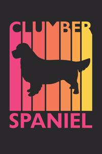 Vintage Clumber Spaniel Notebook - Gift for Clumber Spaniel Lovers - Clumber Spaniel Journal