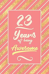23rd Birthday Journal
