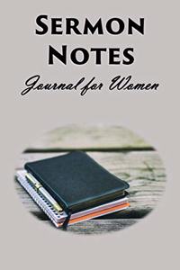 Sermon Notes Journal for Women