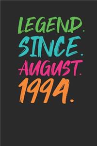 Legend Since August 1994
