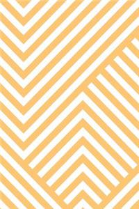 Abstract Striped Geometric Notebook