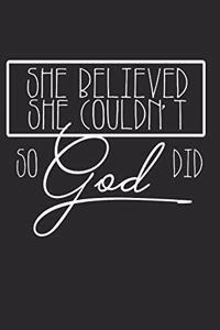 She Believed She Couldn't So God Did