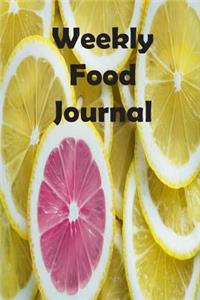 Weekly Food Journal