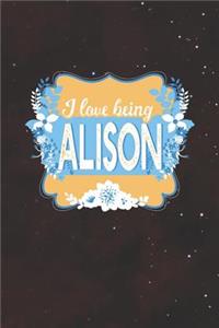 I Love Being Alison