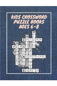 Kids Crossword Puzzle Books Ages 6-8
