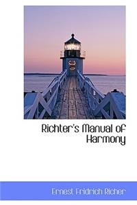 Richter's Manual of Harmony