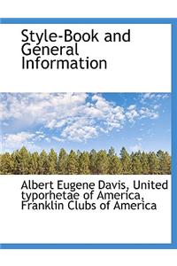 Style-Book and General Information